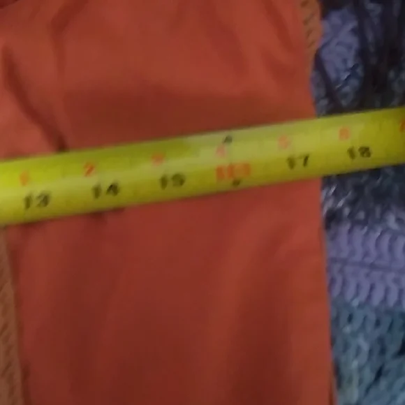 Orange Ruffle Hem Button-Front Dress - Picture 5 of 6